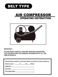 puma air compressor spare parts